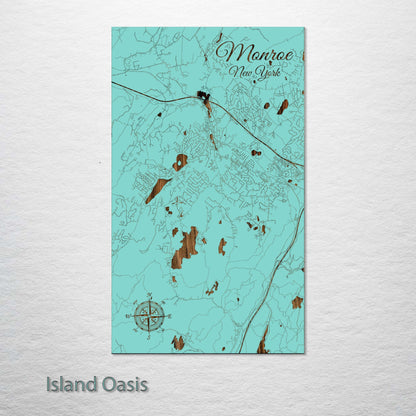 Monroe, New York Street Map