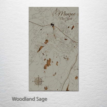 Monroe, New York Street Map