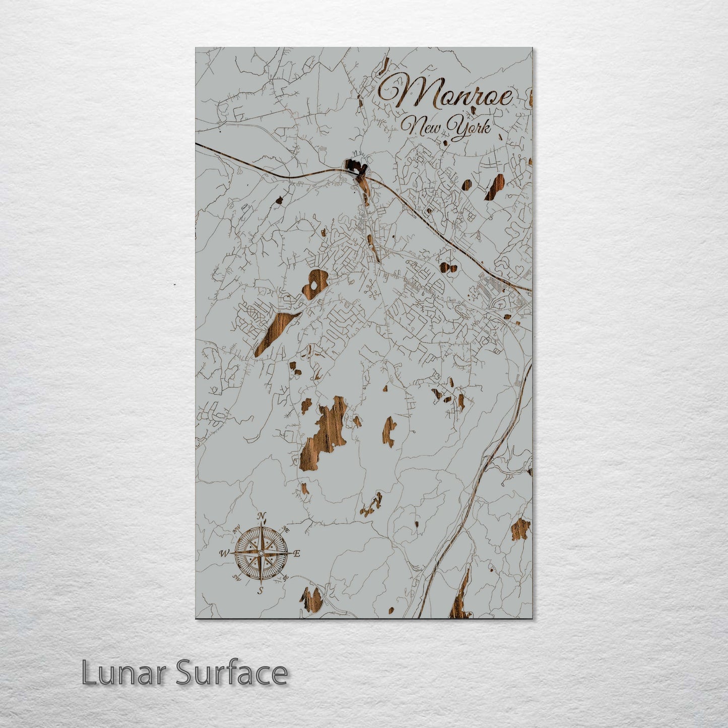 Monroe, New York Street Map