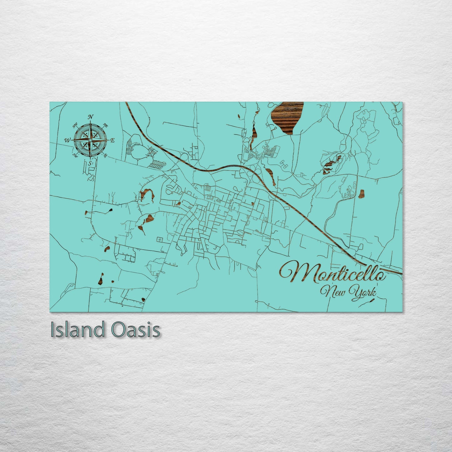 Monticello, New York Street Map