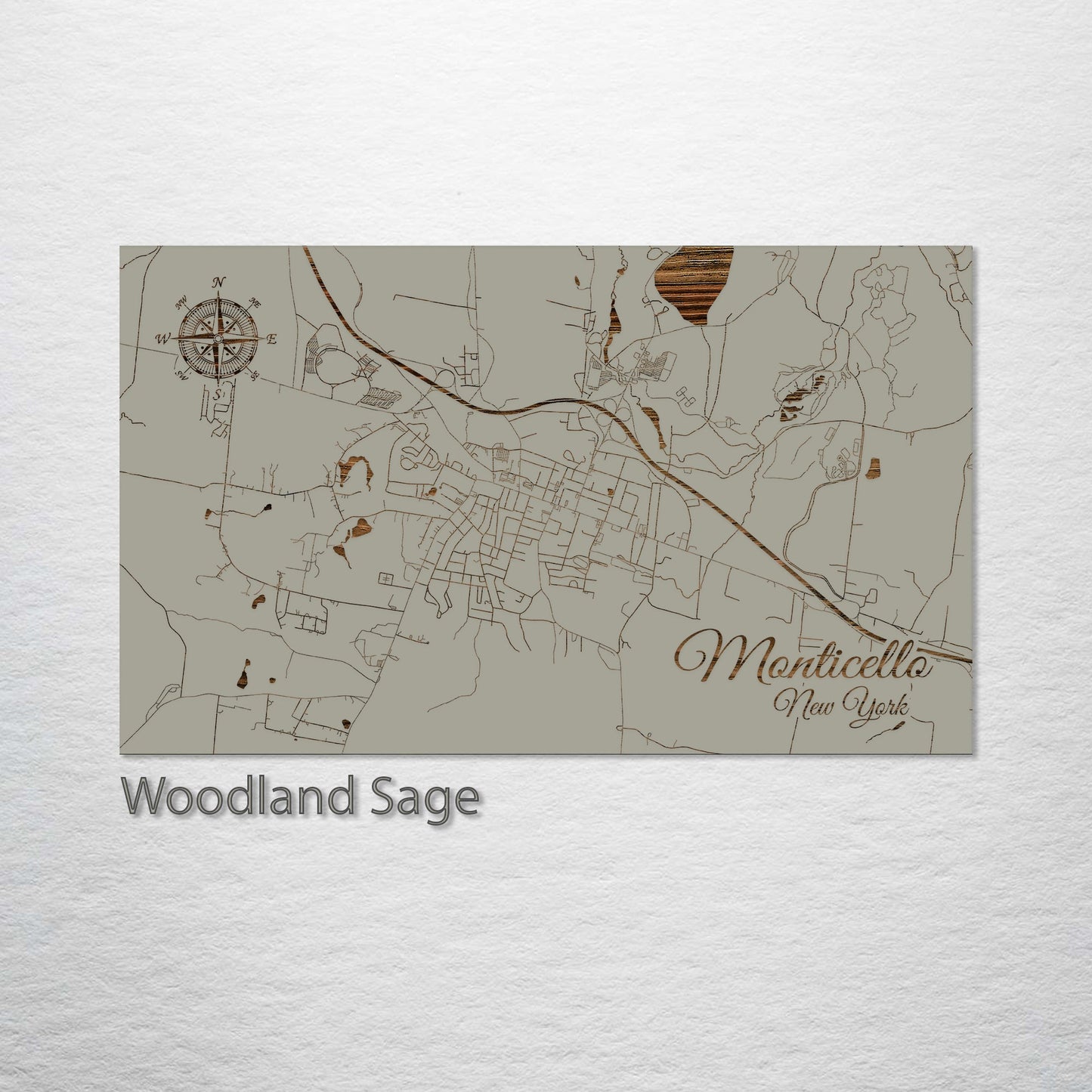 Monticello, New York Street Map