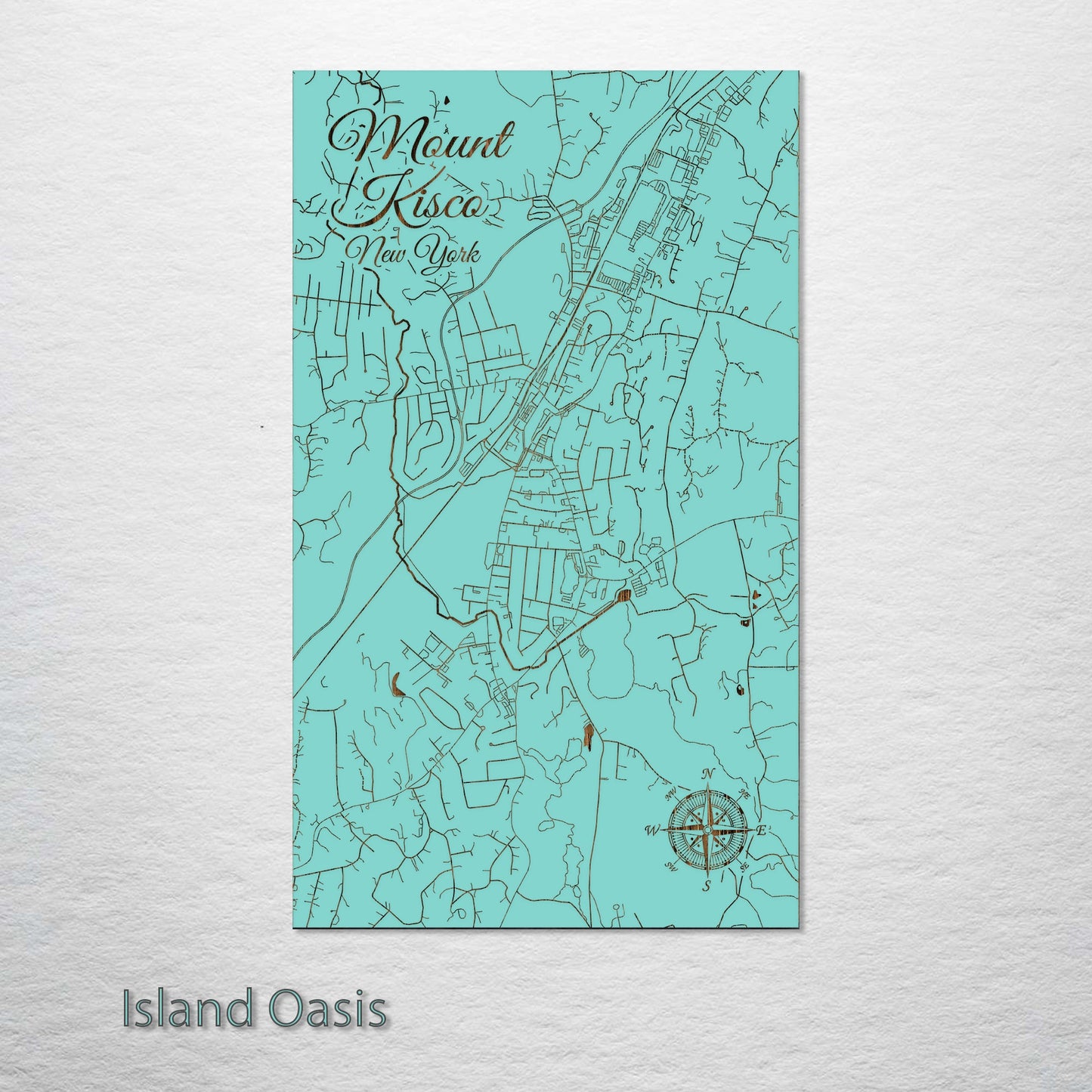 Mount Kisco, New York Street Map