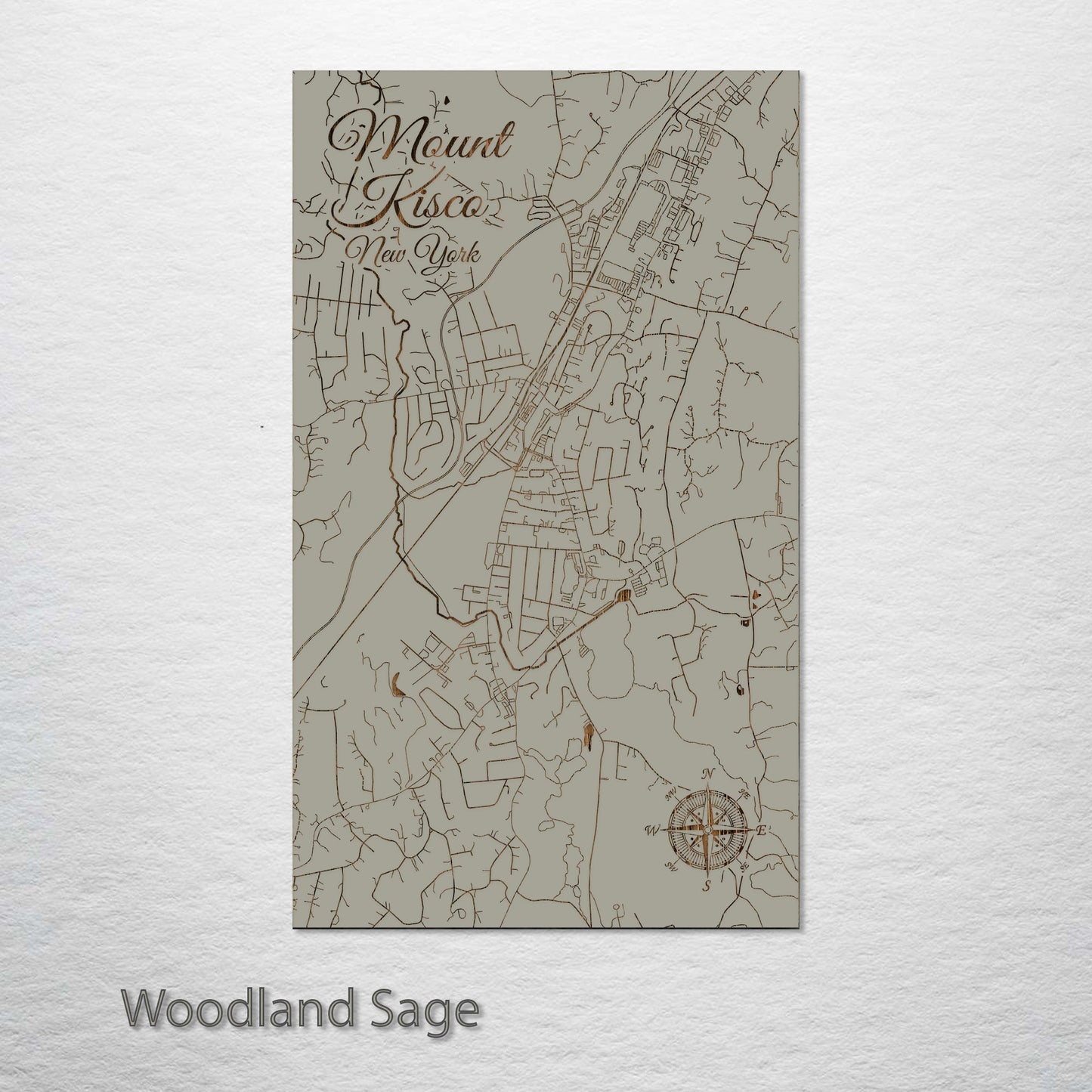 Mount Kisco, New York Street Map