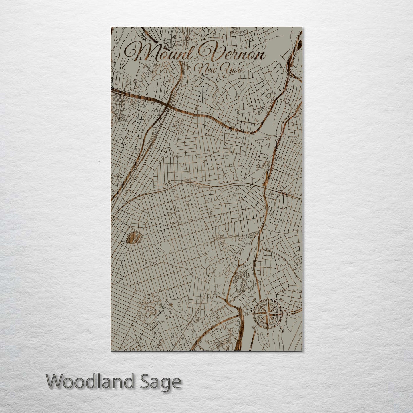 Mount Vernon, New York Street Map