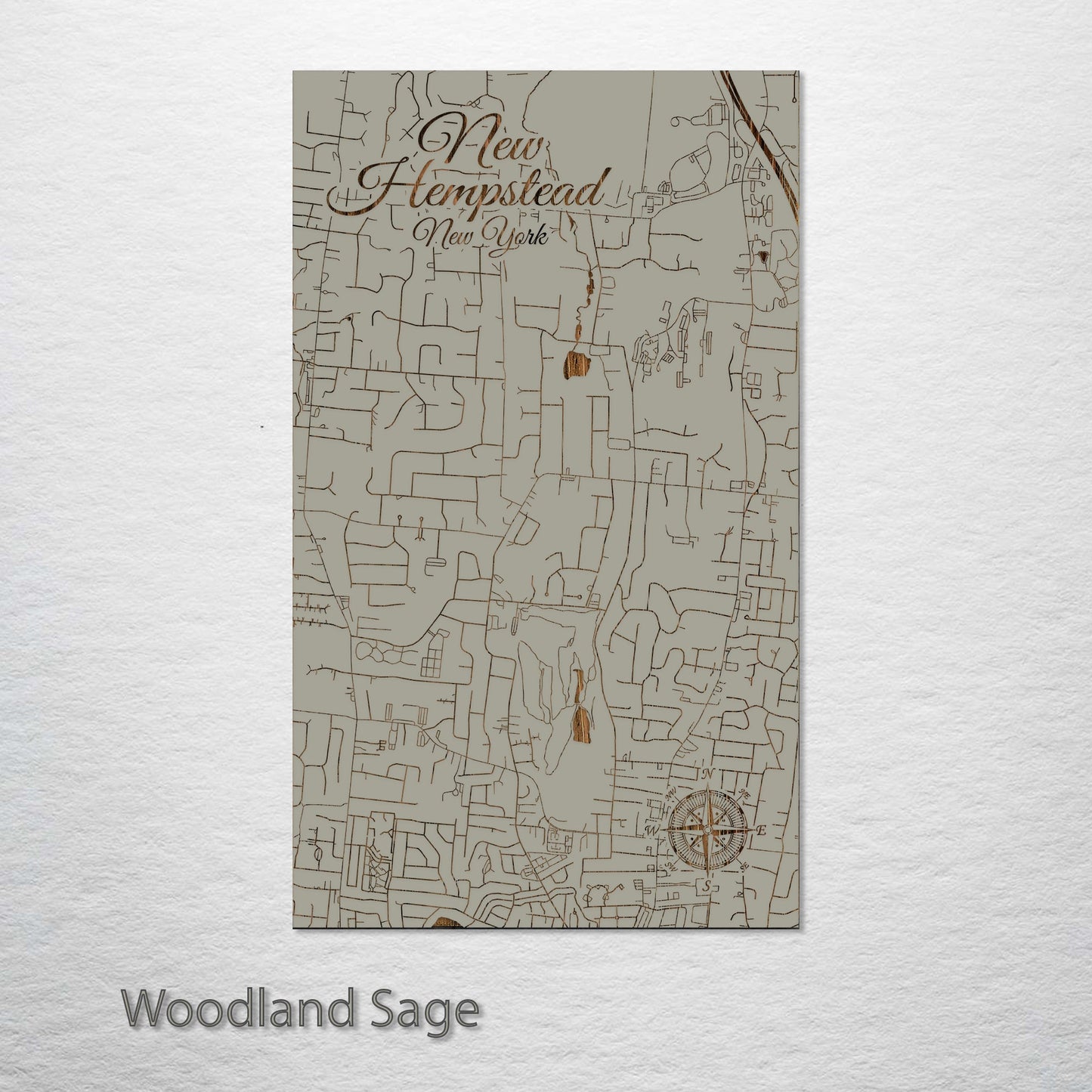 New Hempstead, New York Street Map