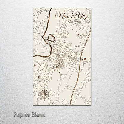 New Paltz, New York Street Map
