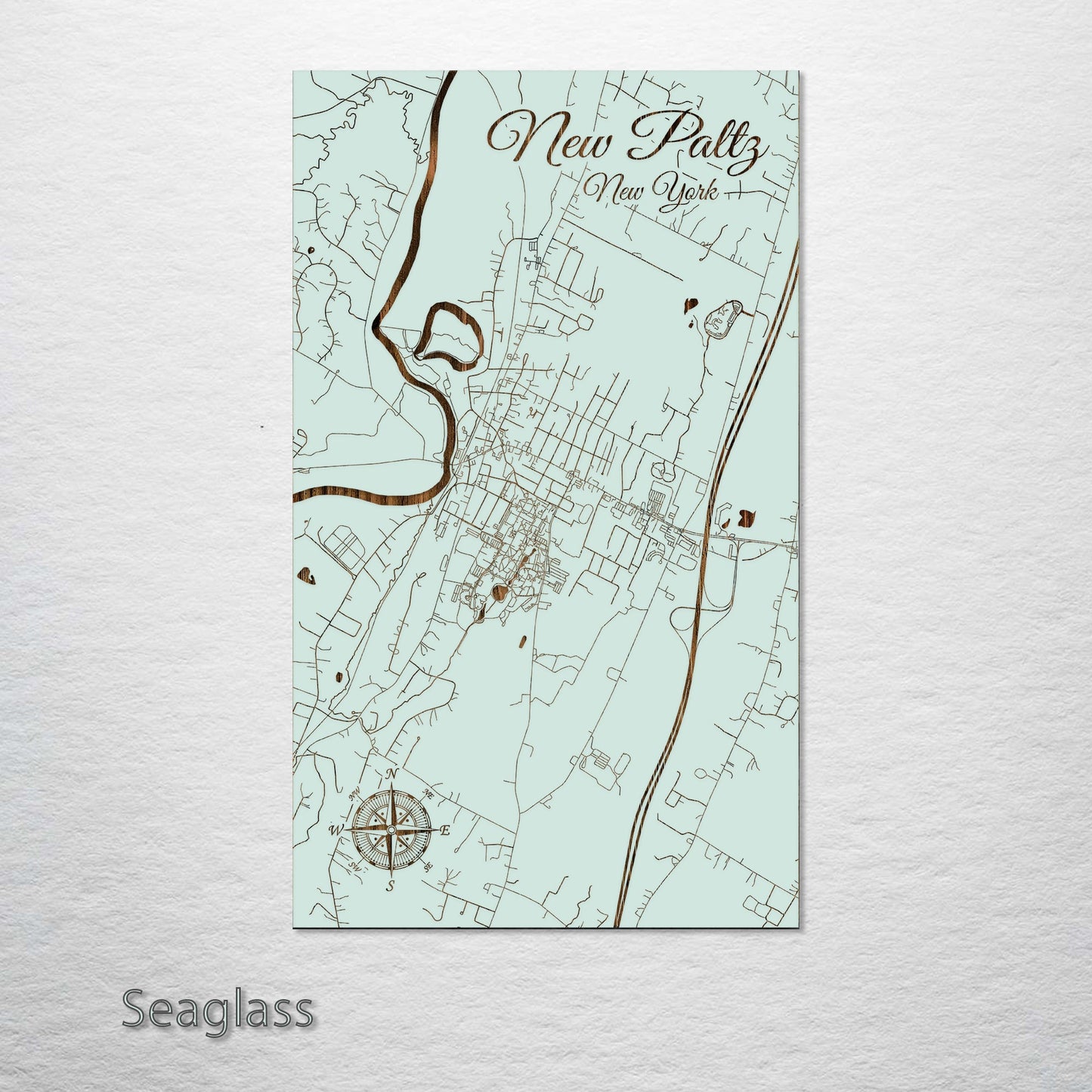 New Paltz, New York Street Map