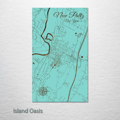 New Paltz, New York Street Map