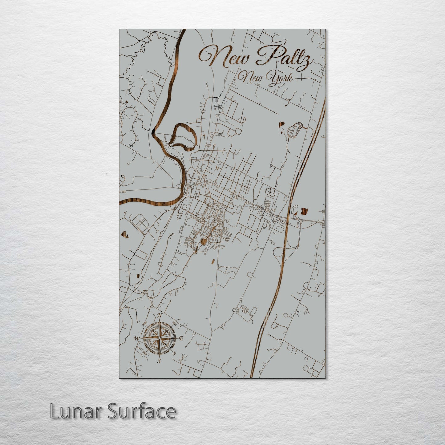 New Paltz, New York Street Map