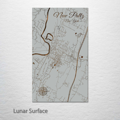 New Paltz, New York Street Map