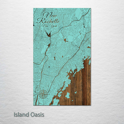 New Rochelle, New York Street Map