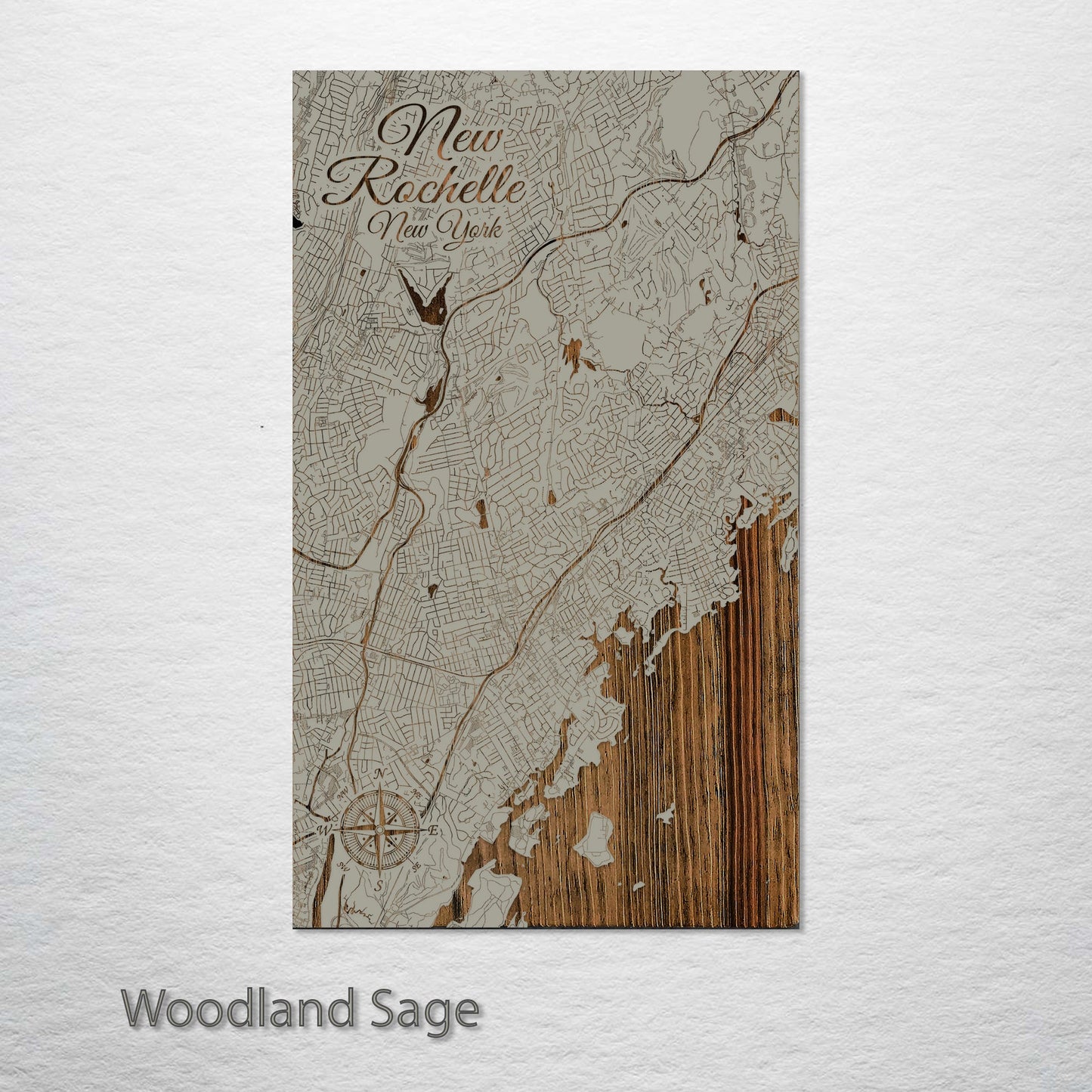 New Rochelle, New York Street Map