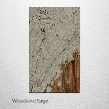 New Rochelle, New York Street Map