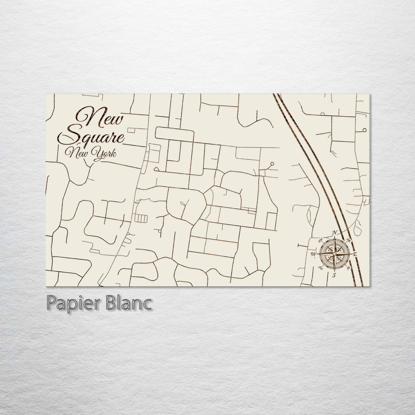 New Square, New York Street Map