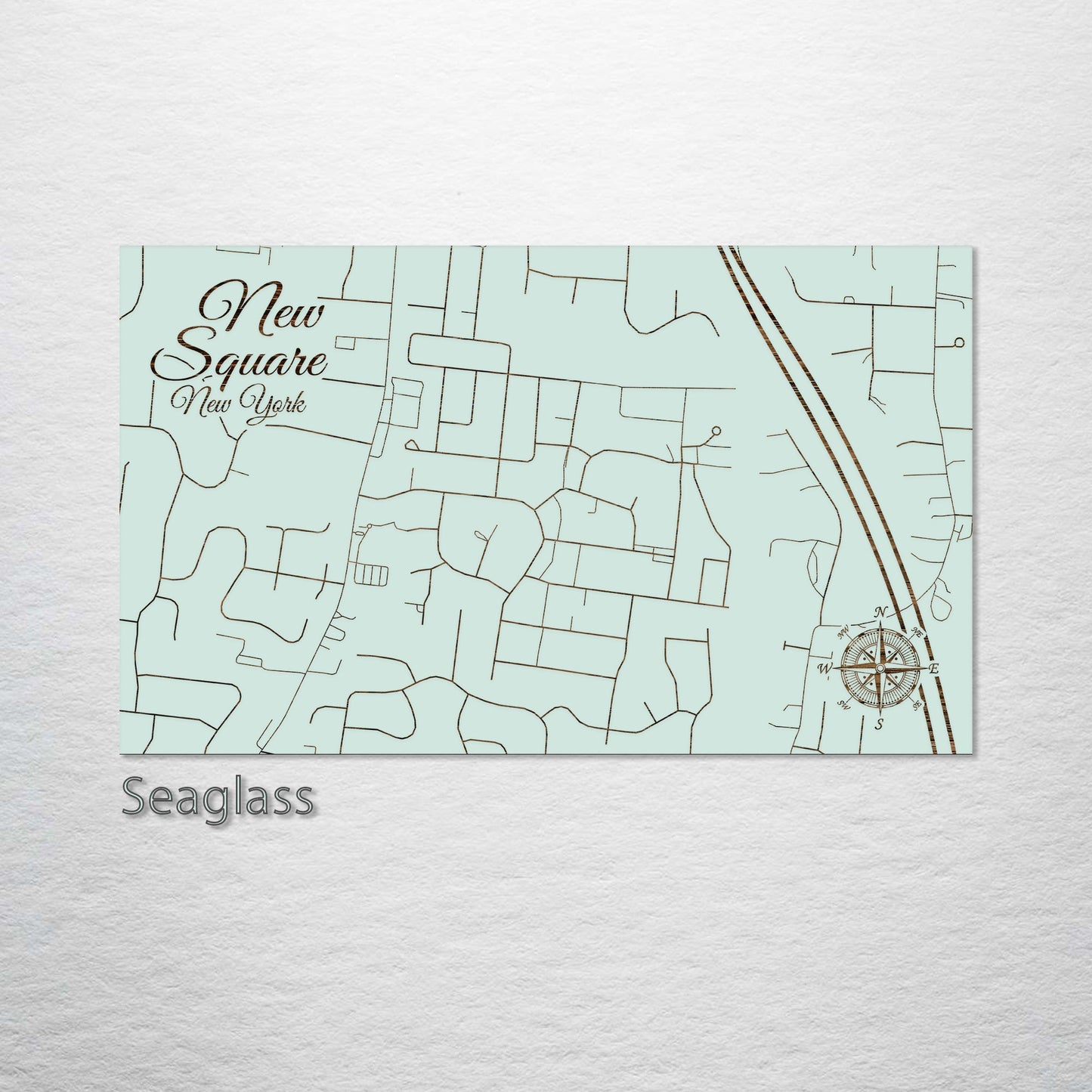 New Square, New York Street Map