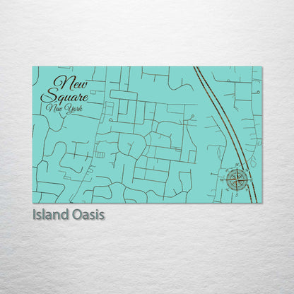 New Square, New York Street Map