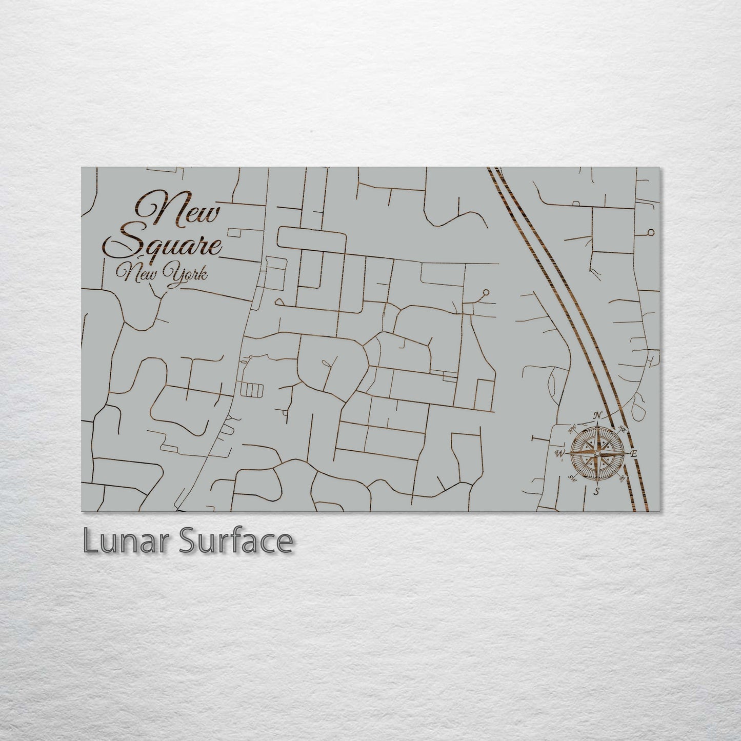 New Square, New York Street Map