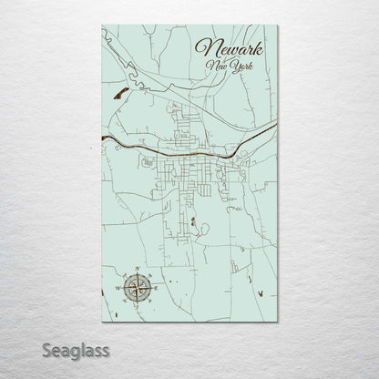 Newark, New York Street Map