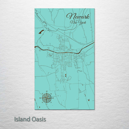 Newark, New York Street Map
