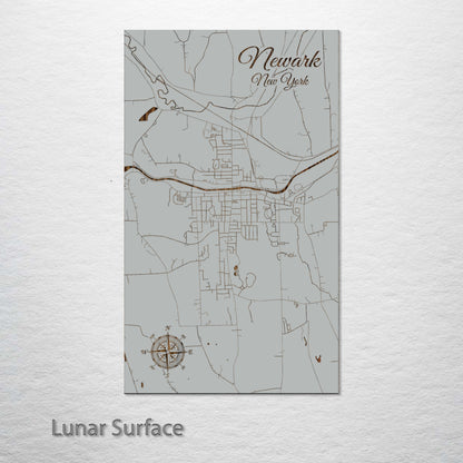 Newark, New York Street Map