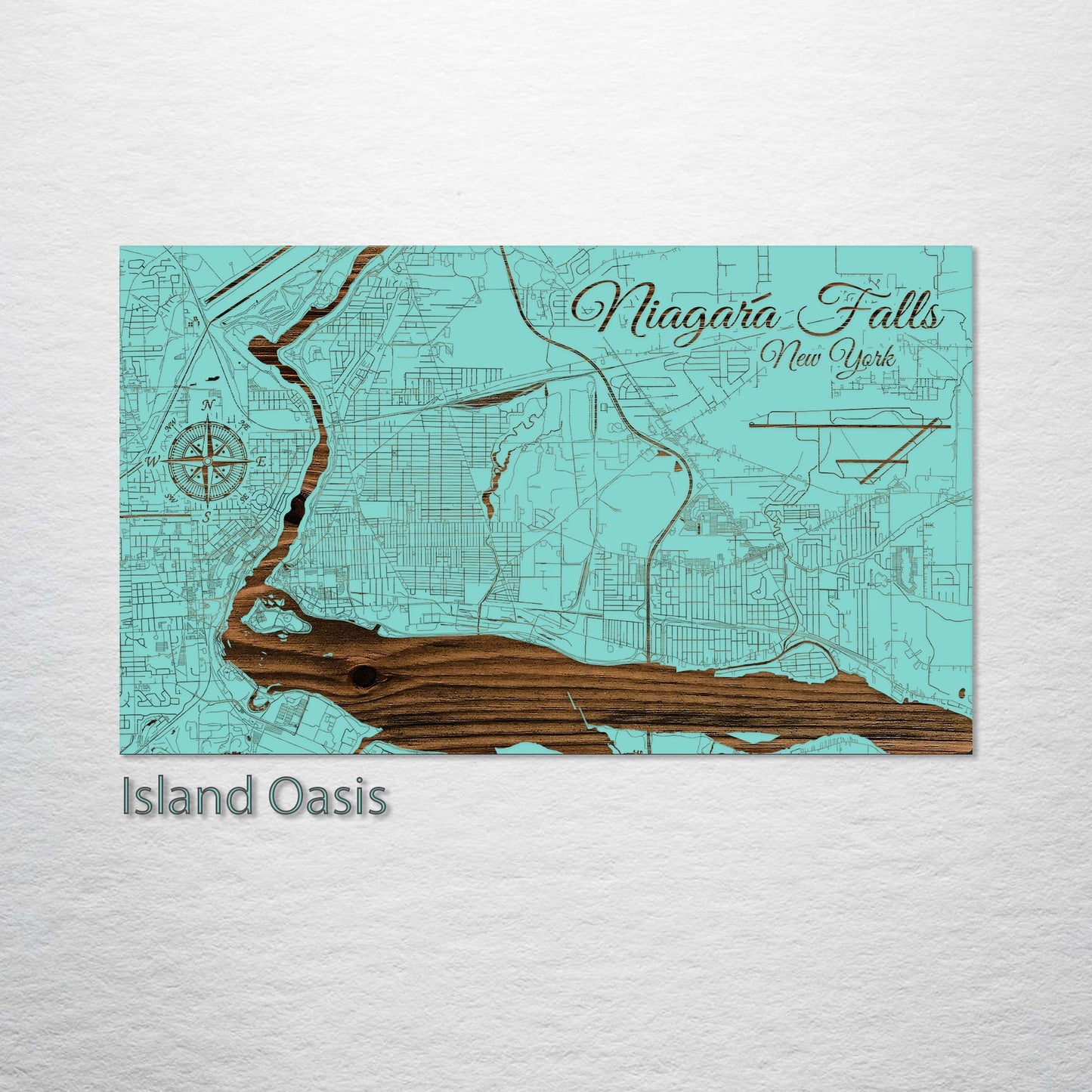 Niagara Falls, New York Street Map