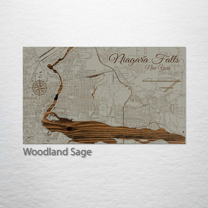 Niagara Falls, New York Street Map