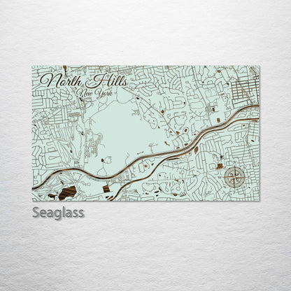 North Hills, New York Street Map