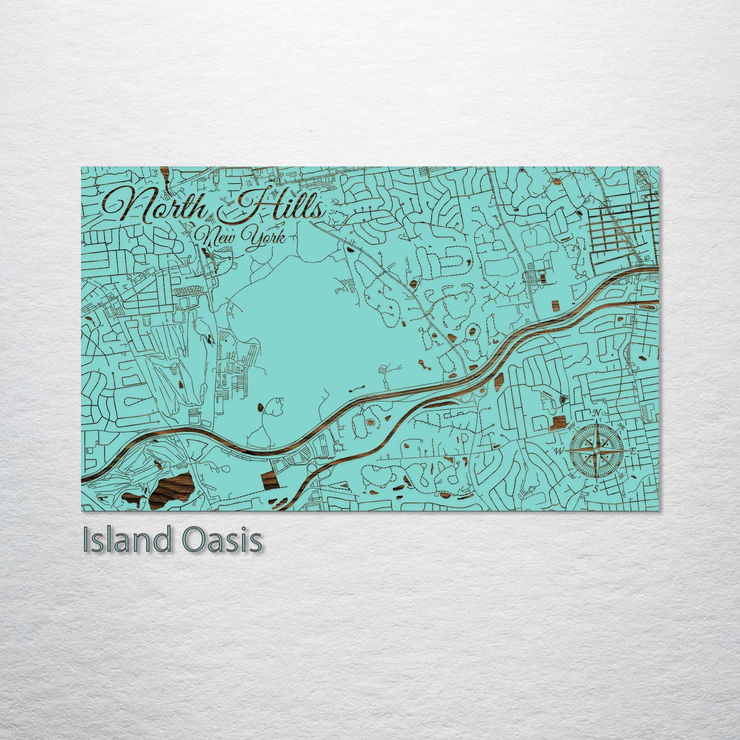 North Hills, New York Street Map