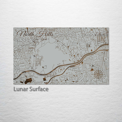 North Hills, New York Street Map