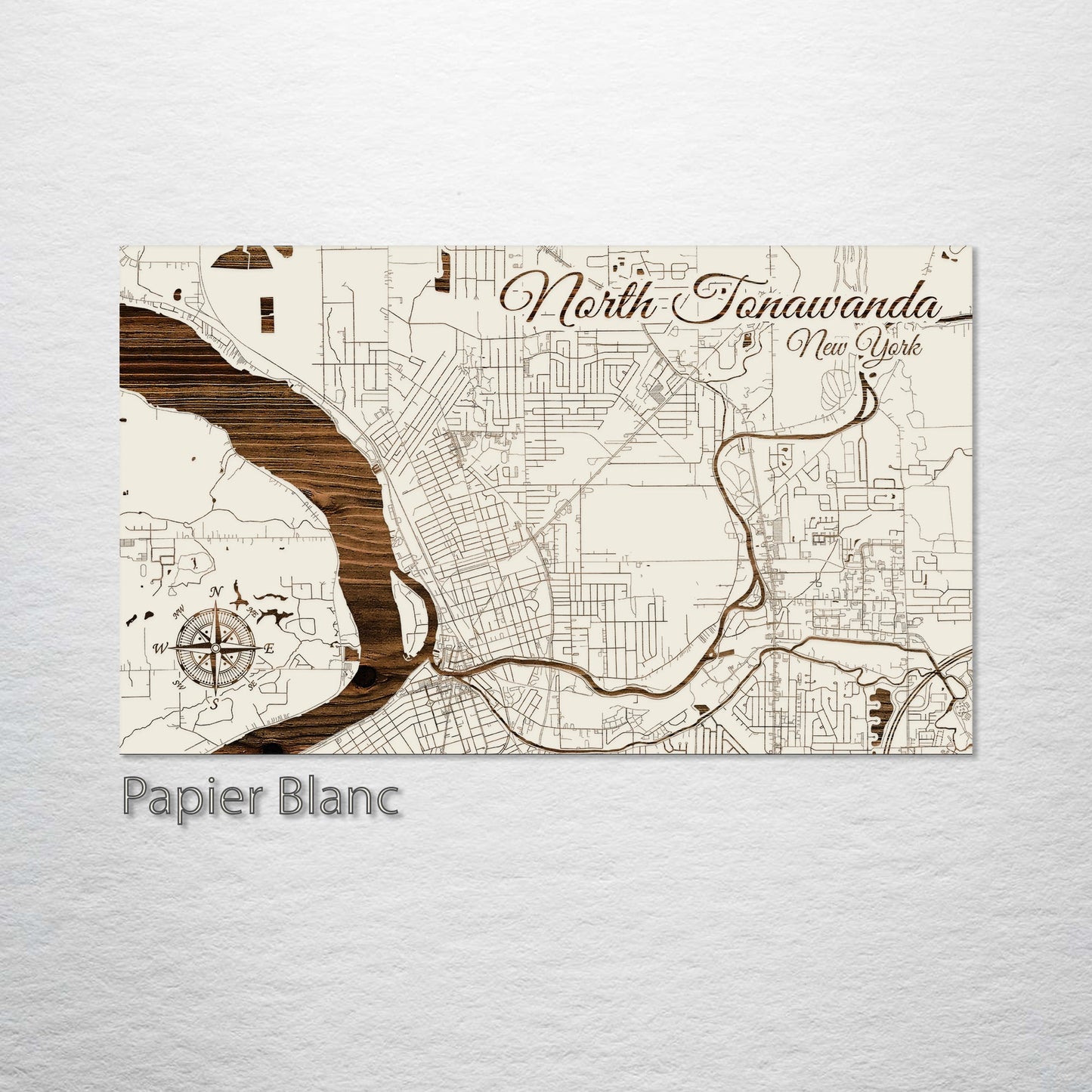 North Tonawanda, New York Street Map