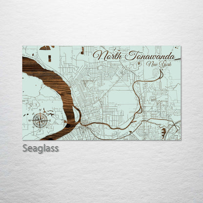 North Tonawanda, New York Street Map