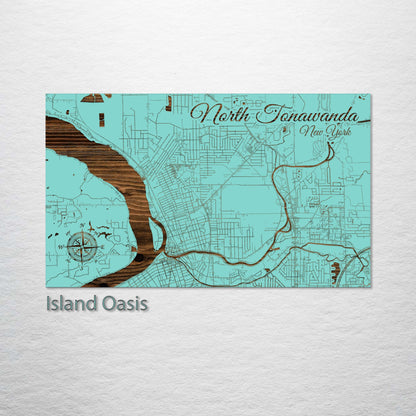 North Tonawanda, New York Street Map