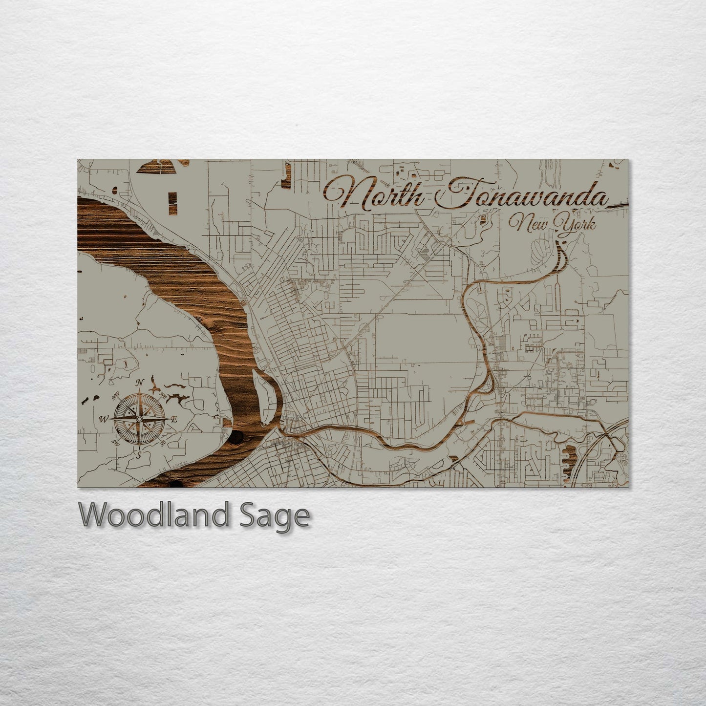 North Tonawanda, New York Street Map
