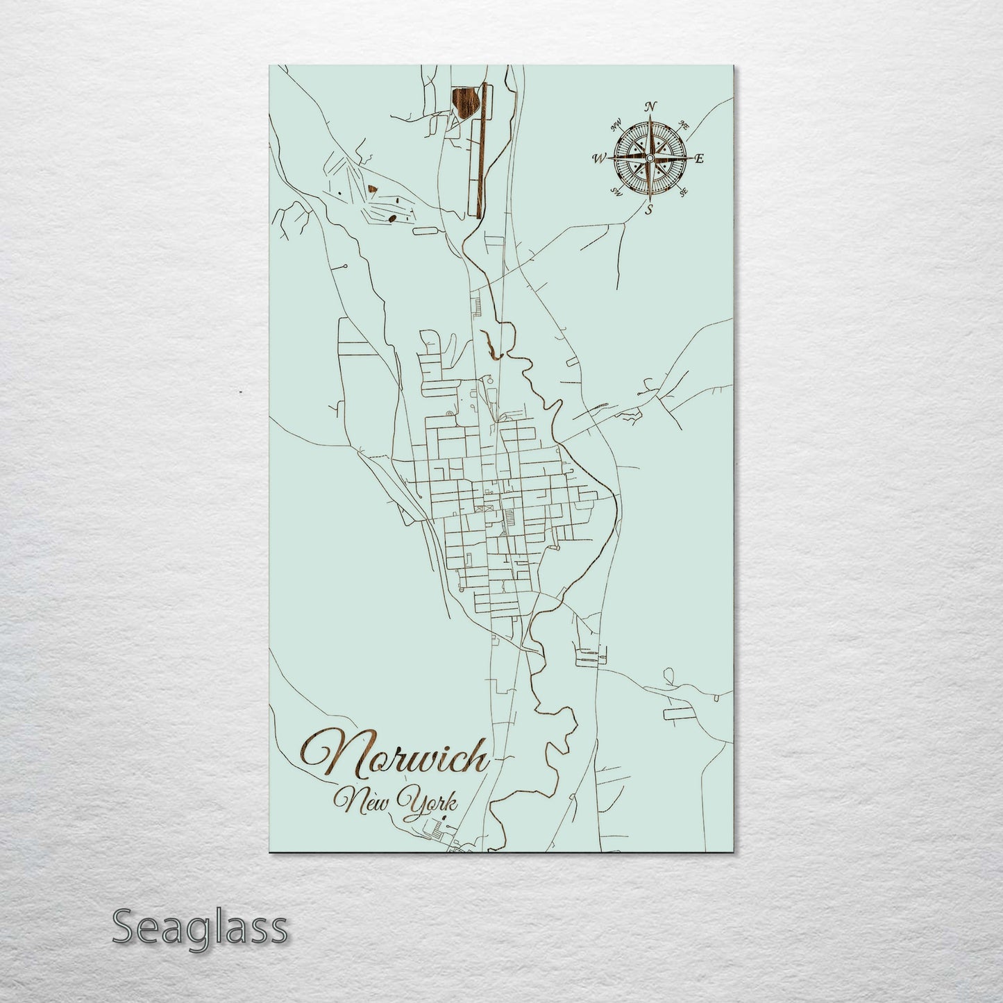 Norwich, New York Street Map