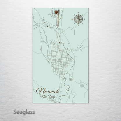 Norwich, New York Street Map