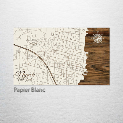 Nyack, New York Street Map