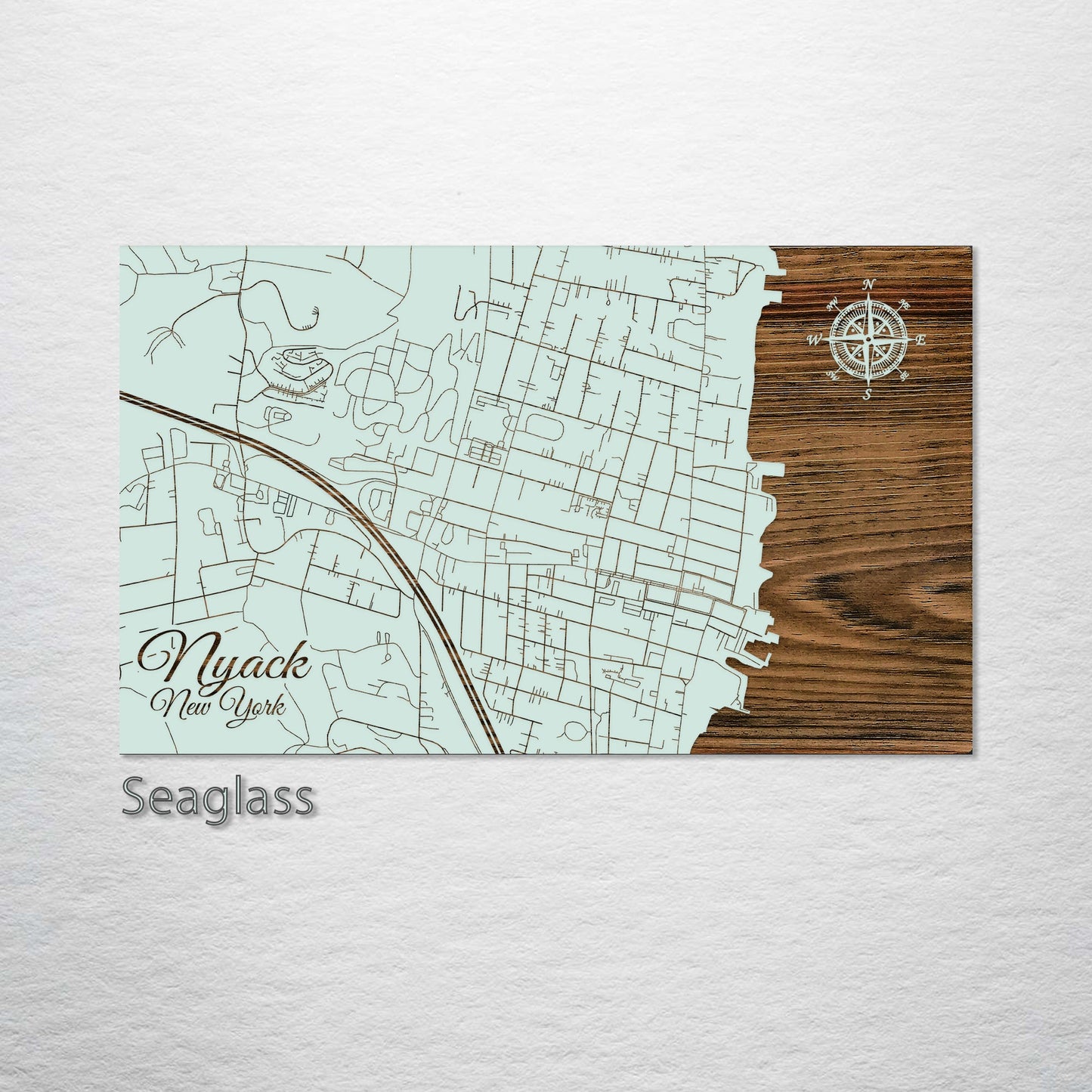 Nyack, New York Street Map