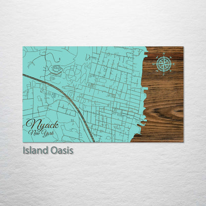 Nyack, New York Street Map