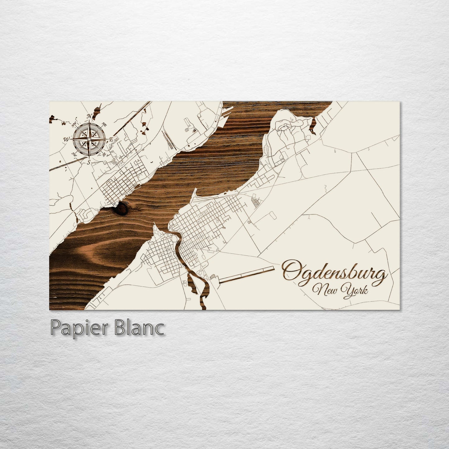 Ogdensburg, New York Street Map