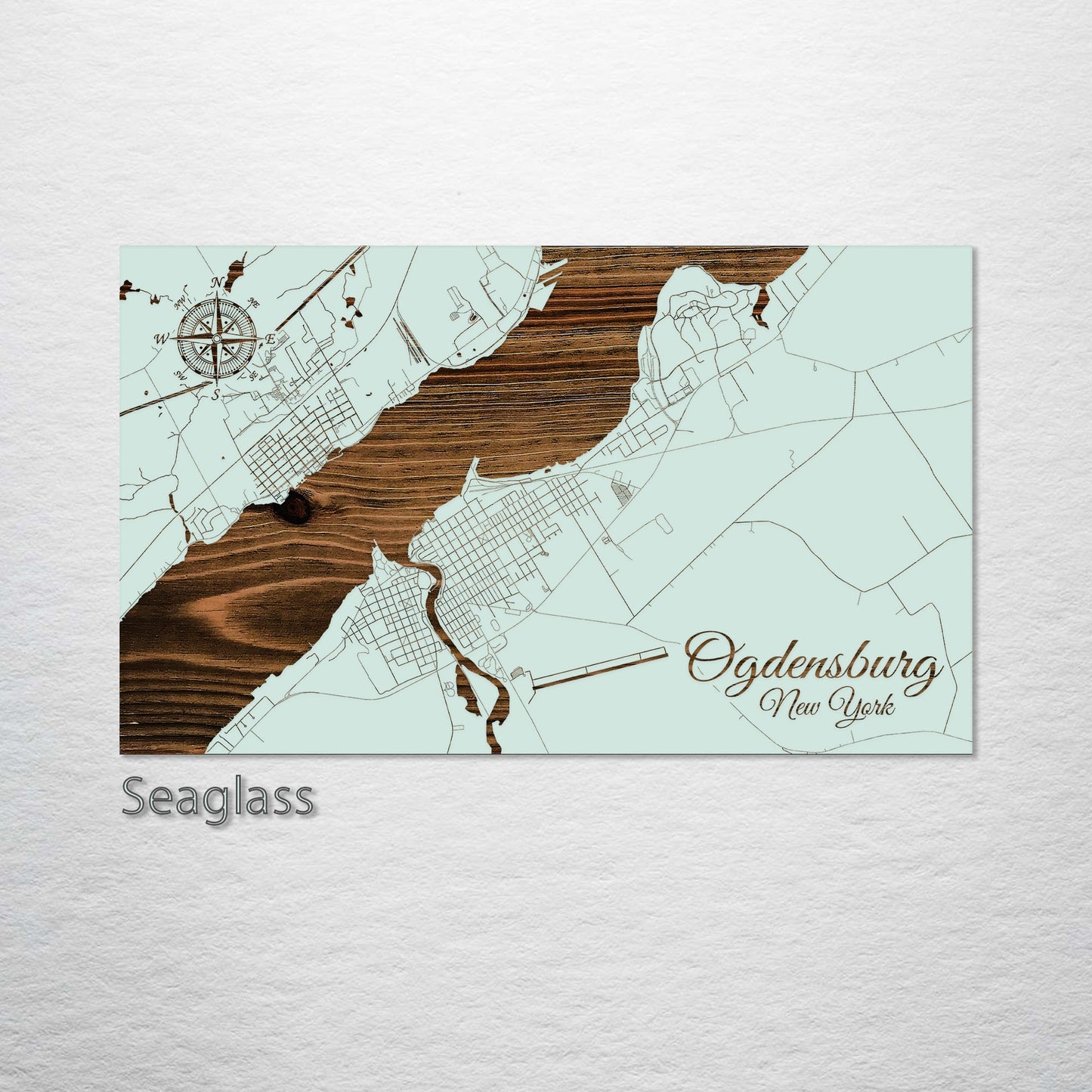 Ogdensburg, New York Street Map