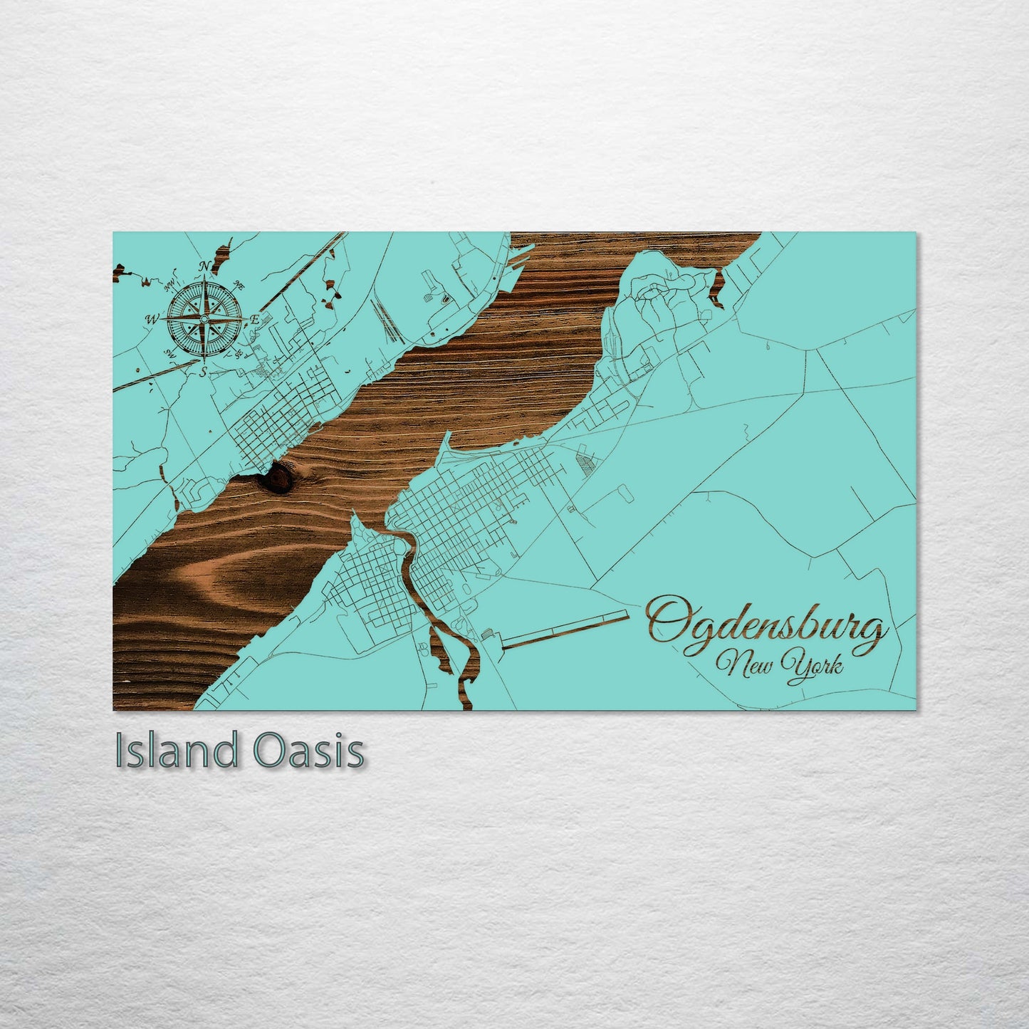 Ogdensburg, New York Street Map