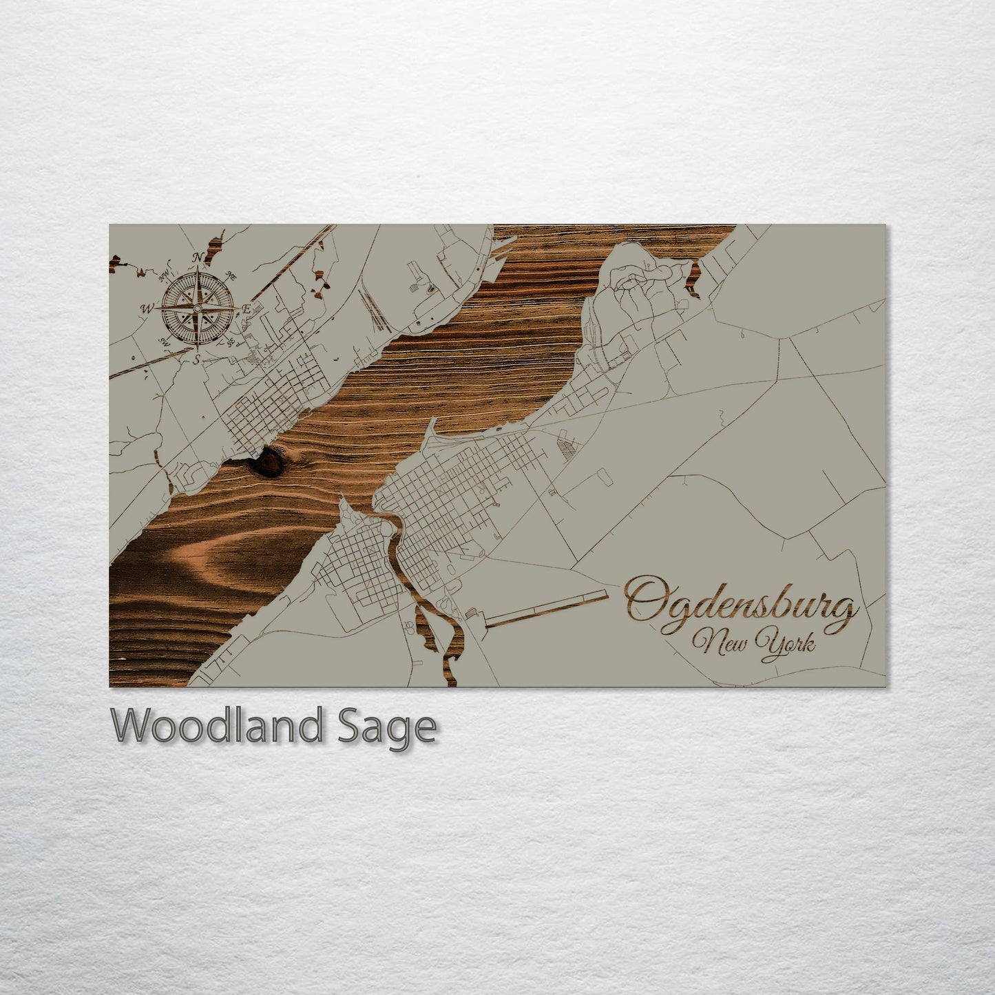 Ogdensburg, New York Street Map