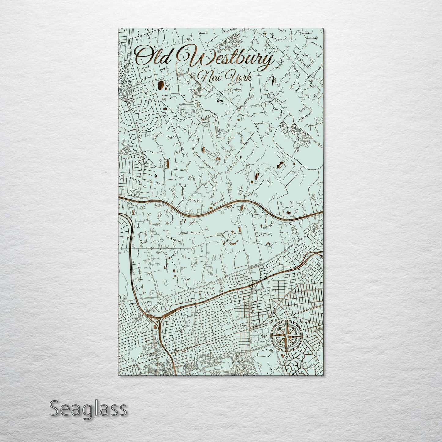Old Westbury, New York Street Map