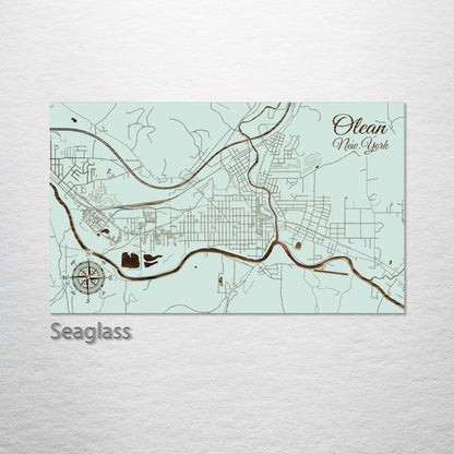 Olean, New York Street Map