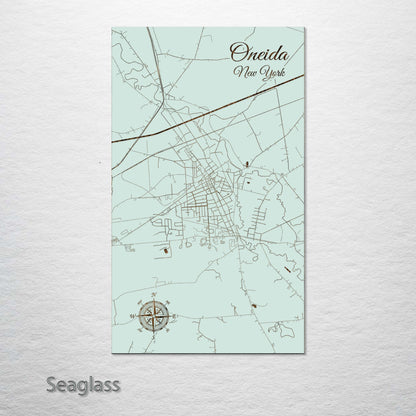 Oneida, New York Street Map
