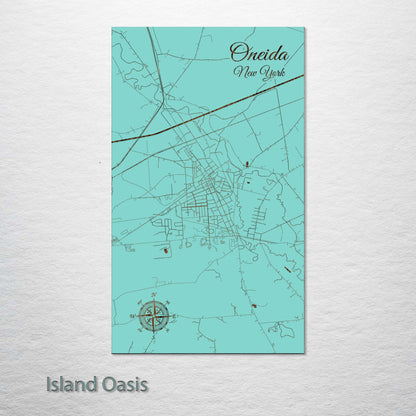 Oneida, New York Street Map