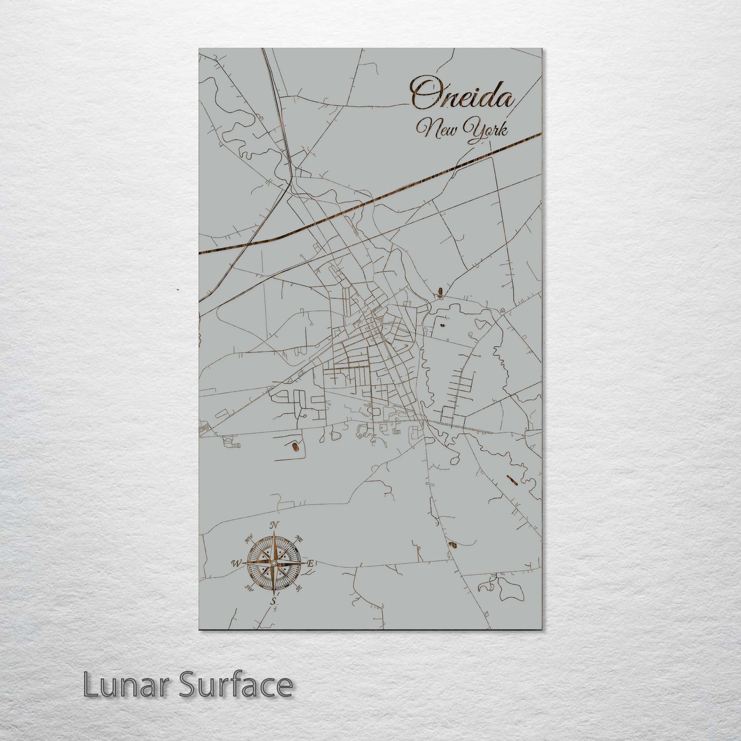 Oneida, New York Street Map