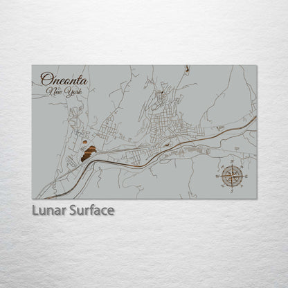 Oneonta, New York Street Map