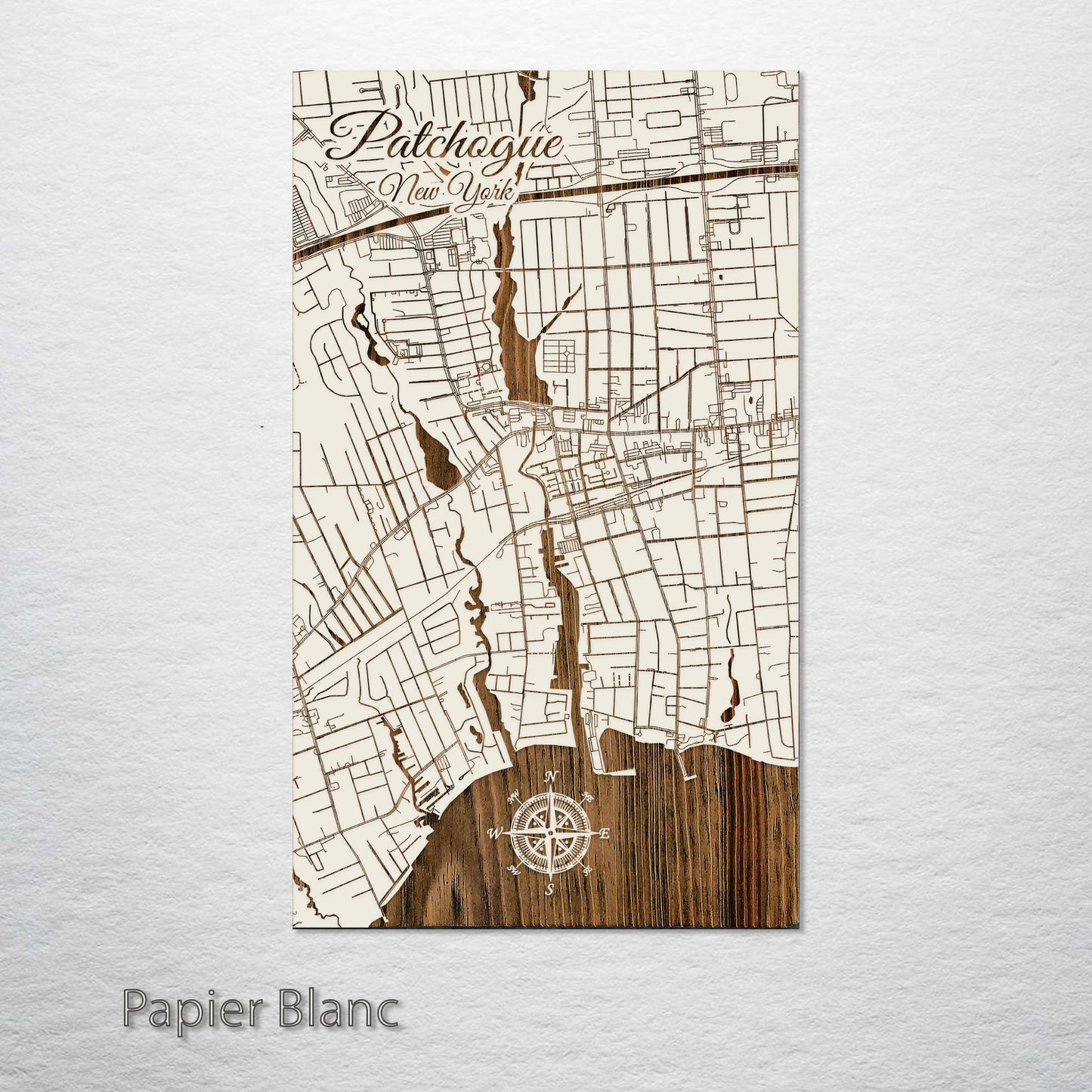 Patchogue, New York Street Map