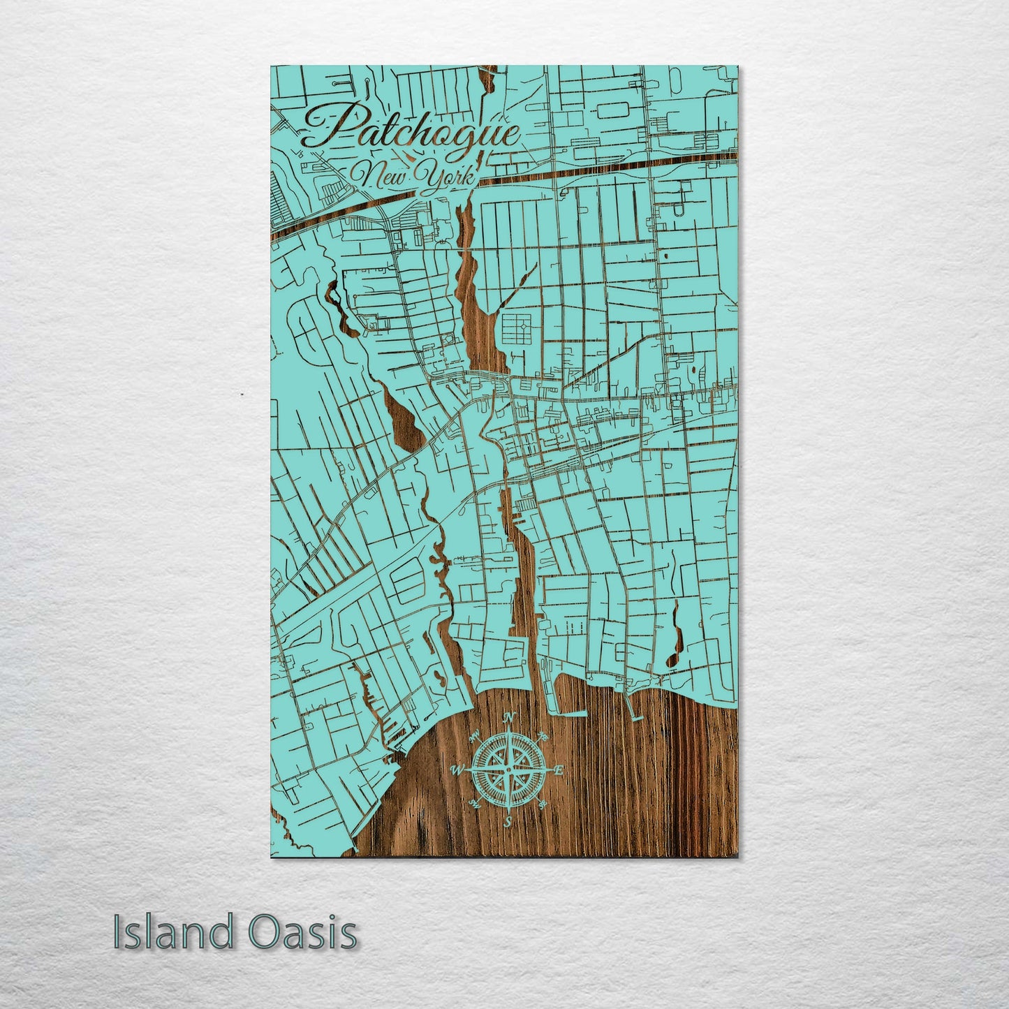 Patchogue, New York Street Map